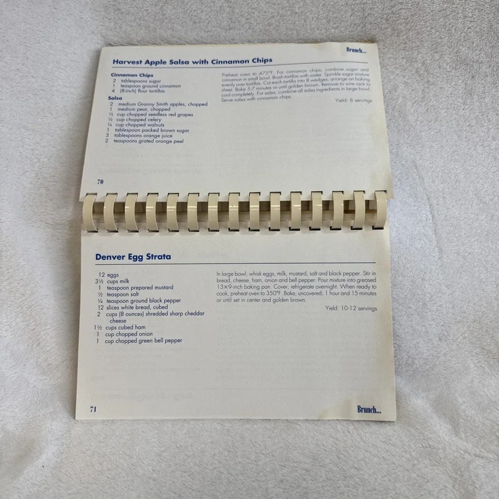 Vintage Pampered Chef Recipes From The Heart 90s 1997 Cookbook‎ Spiral